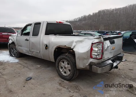 2010 Chevrolet Silverado 1500 Lt из США, поврежденный, VIN 1GCSKSE38AZ163591